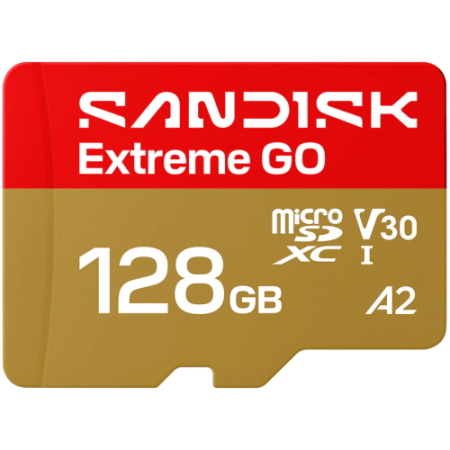 SanDisk SDSQXGN-128G-GN6MN - karta pamięci 128GB, Extreme GO microSD UHS-I